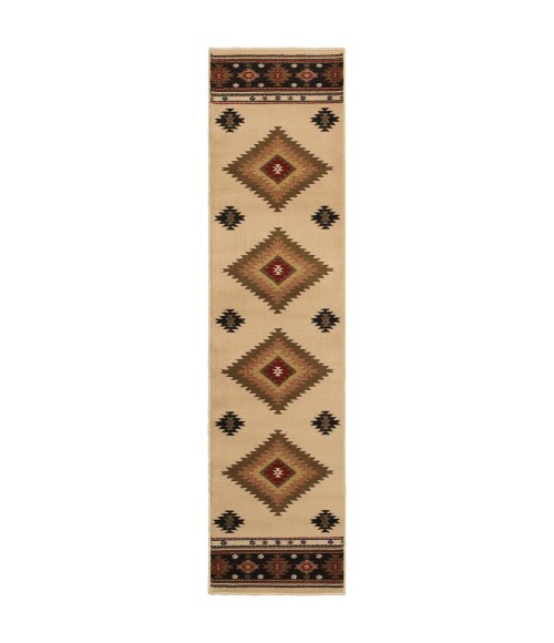 Oriental Weavers Area Rug Hudson 087I1 Beige 6' 7" X  9' 6"