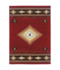Oriental Weavers Area Rug Hudson 087K1 Red 5' 3" X  7' 6"