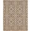 Oriental Weavers Intrigue Int02 Rust/ Ivory 6 Ft. 7 In. X 9 Ft. 6 In. Rectangle Rug