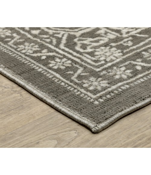 Oriental Weavers INTRIGUE INT04 Grey 9'10X12'10