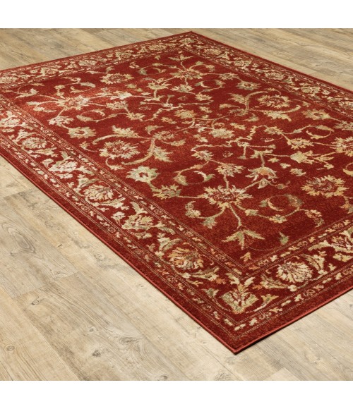 Oriental Weavers Area Rug Juliette 1331S Red 9'10" X 12'10"