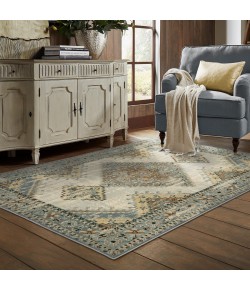 Oriental Weavers Juliette 203W3 Grey/ Beige Area Rug 9 ft. 10 in. X 12 ft. 10 in. Rectangle