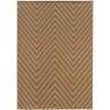 Oriental Weavers Karavia 1330X Tan/ Tan Area Rug 6 ft. 7 in. X 9 ft. 6 in. Rectangle