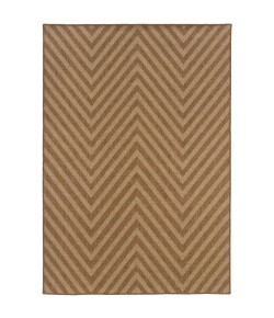 Oriental Weavers Karavia 1330X Tan/ Tan Area Rug 2 ft. 5 in. X 4 ft. 5 in. Rectangle