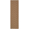 Oriental Weavers Karavia 1330X Tan/ Tan Area Rug 2 ft. 3 in. X 7 ft. 6 in. Runner