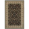 Oriental Weavers Kashan 108B1 Black/ Ivory Area Rug 1 ft. 10 in. X 3 ft. 0 in. Rectangle