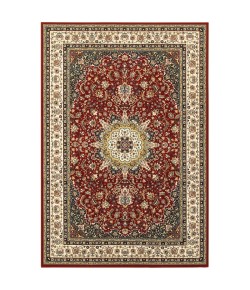 Oriental Weavers Kashan 119N1 Red/ Ivory Area Rug 6 ft. 7 in. X 9 ft. 6 in. Rectangle
