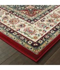 Oriental Weavers Area Rug Kashan 119N1 Red 6' 7" X  9' 6"