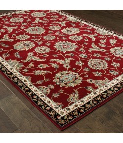 Oriental Weavers Kashan 370Ri Red/ Multi Area Rug 7 ft. 10 in. X 10 ft. 10 in. Rectangle