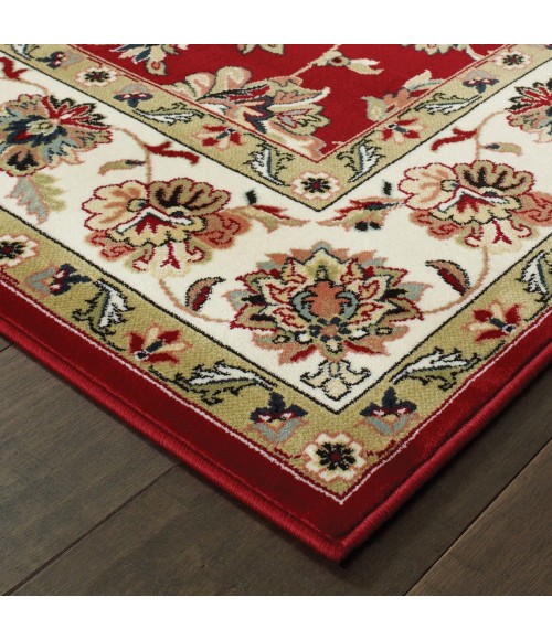 Oriental Weavers Area Rug Kashan 4929R Red 9'10" X 12'10"