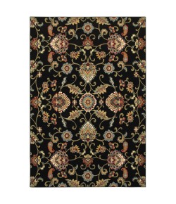 Oriental Weavers Kashan 9946K Black/ Multi Area Rug 6 ft. 7 in. X 9 ft. 6 in. Rectangle