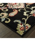 Oriental Weavers Area Rug Kashan 9946K Black 6' 7" X  9' 6"