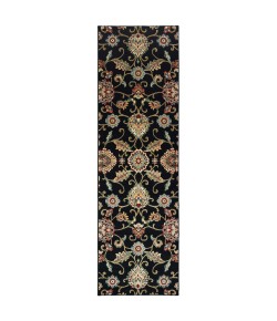 Oriental Weavers Kashan 9946K Black/ Multi Area Rug 2 ft. 3 in. X 7 ft. 6 in. Runner