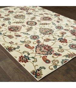 Oriental Weavers Kashan 9946W Ivory/ Multi Area Rug 3 ft. 10 in. X 5 ft. 5 in. Rectangle
