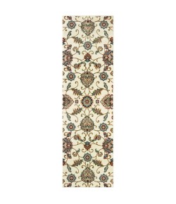 Oriental Weavers Kashan 9946W Ivory/ Multi Area Rug 2 ft. 3 in. X 7 ft. 6 in. Runner