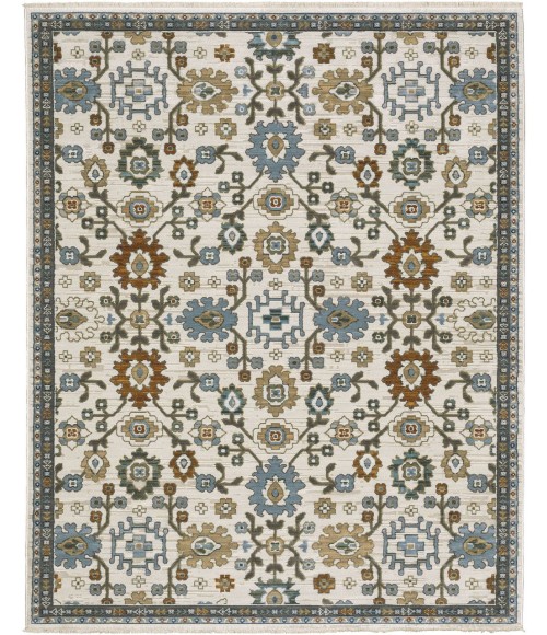 Oriental Weavers KEIRA kei02 Ivory/Multi Rug 6'7X9'6