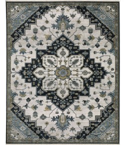 Oriental Weavers Keira Kei04 Blue/ Grey 6 Ft. 7 In. X 9 Ft. 6 In. Rectangle Rug