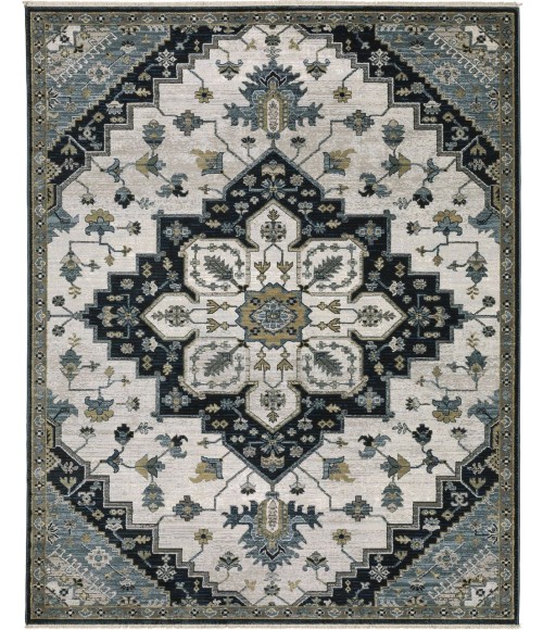 Oriental Weavers KEIRA kei04 Blue/Grey Rug 6' 7X9' 6