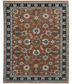 Oriental Weavers Keira Kei05 Rust/ Grey 6 Ft. 7 In. X 9 Ft. 6 In. Rectangle Rug