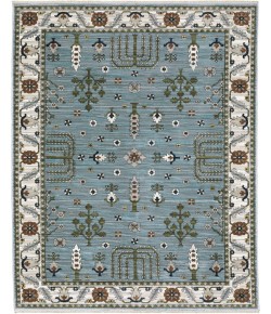 Oriental Weavers Keira Kei06 Blue/ Green 7 Ft.10 In. X 10 Ft.10 In. Rectangle Rug