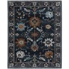 Oriental Weavers Keira Kei08 Blue/ Rust 6 Ft. 7 In. X 9 Ft. 6 In. Rectangle Rug