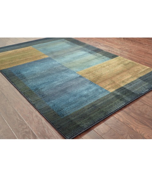 Oriental Weavers Area Rug Kharma Ii 1092L Blue 6' 7" X  9' 1"