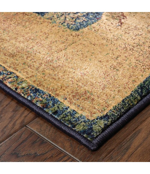 Oriental Weavers Area Rug Kharma 349B4 Blue 9' 9" X 12' 2"