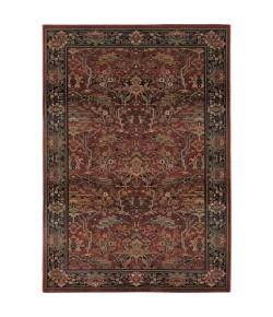 Oriental Weavers Kharma 465R4 Red/ Green Area Rug 2 ft. 3 in. X 4 ft. 5 in. Rectangle