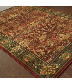 Oriental Weavers Kharma 465R4 Red/ Green Area Rug 2 ft. 3 in. X 4 ft. 5 in. Rectangle