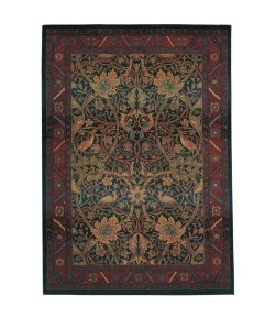 Oriental Weavers Kharma 470X4 Red/ Blue Area Rug 4 ft. X 5 ft. 9 in. Rectangle