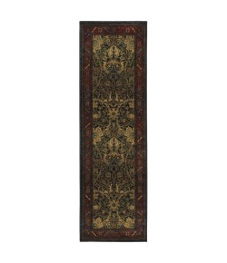 Oriental Weavers Kharma 470X4 Red/ Blue Area Rug 2 ft. 6 in. X 9 ft. 1 in. Runner