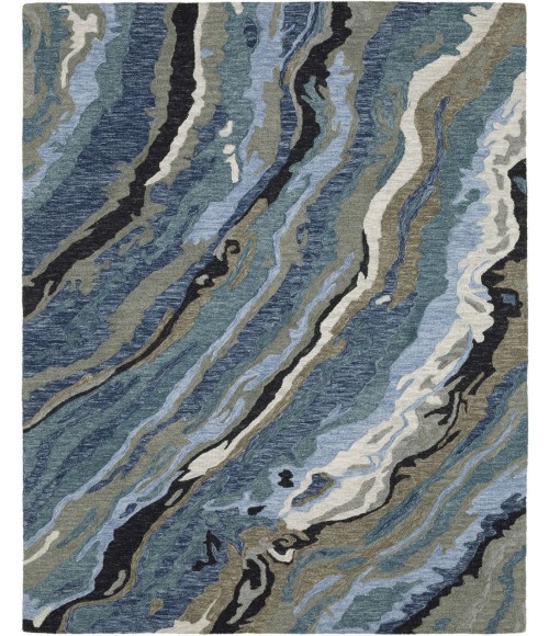 Oriental Weavers KIPTON kip03 Blue/Blue Rug 8'X10'