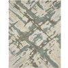 Oriental Weavers Kipton Kip08 Grey/ Teal 8 Ft. X 10 Ft. Rectangle Rug