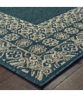 Oriental Weavers Area Rug Latitude 1503B Blue 7'10" X 10'