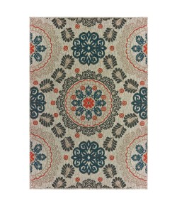 Oriental Weavers Latitude 1903W Grey/ Blue Area Rug 7 ft. 10 in. X 10 ft. Rectangle