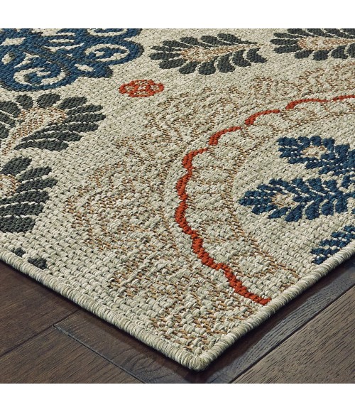 Oriental Weavers Area Rug Latitude 1903W Grey 7'10" X 10'