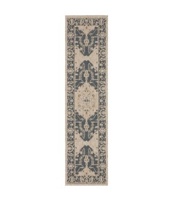 Oriental Weavers Latitude 001J3 Grey/ Gold Area Rug 1 ft. 10 in. X 7 ft. 6 in. Runner