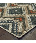 Oriental Weavers Area Rug Latitude 002X3 Grey 3' 3" X  5'