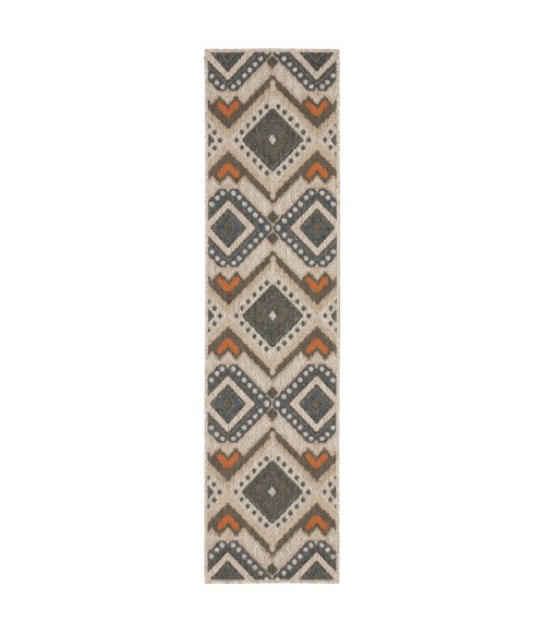Oriental Weavers Area Rug Latitude 002X3 Grey 3' 3" X  5'
