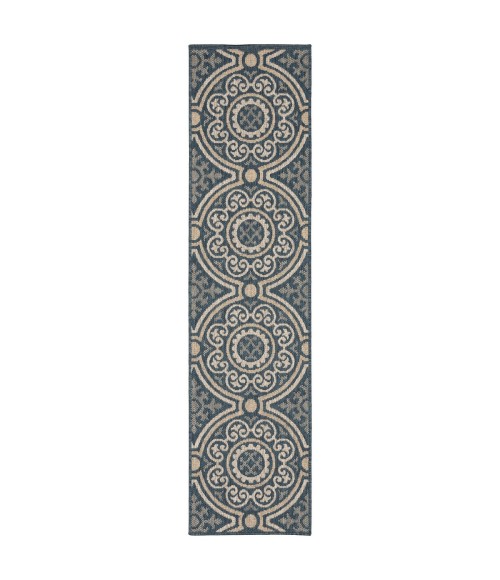 Oriental Weavers Area Rug Latitude 609B3 Blue 7'10" X 10'