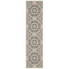 Oriental Weavers Latitude 609X3 Grey/ Blue Area Rug 1 ft. 10 in. X 7 ft. 6 in. Runner