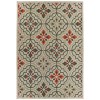 Oriental Weavers Latitude 709Y3 Grey/ Orange Area Rug 7 ft. 10 in. X 10 ft. Rectangle
