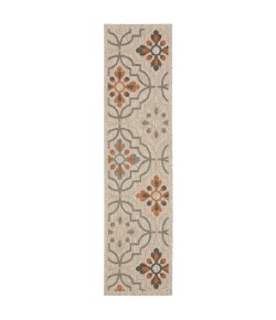 Oriental Weavers Latitude 709Y3 Grey/ Orange Area Rug 7 ft. 10 in. X 10 ft. Rectangle