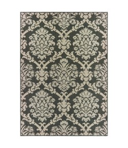 Oriental Weavers Latitude 8020K Grey/ Charcoal Area Rug 6 ft. 7 in. X 9 ft. 2 in. Rectangle