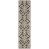 Oriental Weavers Latitude 8020K Grey/ Charcoal Area Rug 1 ft. 10 in. X 7 ft. 6 in. Runner