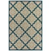 Oriental Weavers Latitude 804I3 Grey/ Blue Area Rug 7 ft. 10 in. X 10 ft. Rectangle