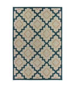 Oriental Weavers Latitude 804I3 Grey/ Blue Area Rug 7 ft. 10 in. X 10 ft. Rectangle