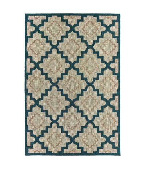 Oriental Weavers Area Rug Latitude 804I3 Grey 7'10" X 10'