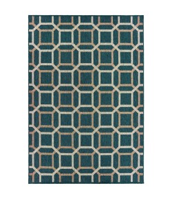 Oriental Weavers Latitude 806B3 Blue/ Grey Area Rug 7 ft. 10 in. X 10 ft. Rectangle