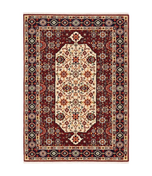 Oriental Weavers Area Rug Lilihan 1802W Red 5' 3" X  7' 6"